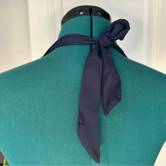 Athleta Tara Halter Tankini NWT 34D/DD Navy - Picture 14 of 14